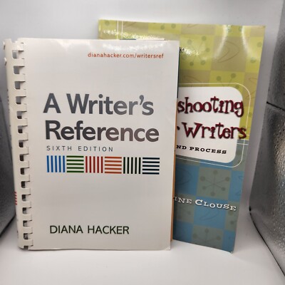A Writer's Reference Sixth Edition and Troubleshooting Guide For Writer's Bundle