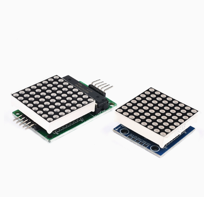 Module LED 8x8 MAX7219 - Compatible Arduino/Raspberry Pi - Affichage Matriciel Point Rouge - 5V