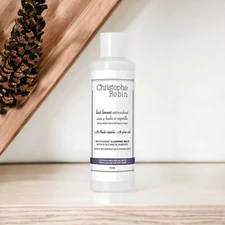 Christophe Robin Antioxidant Cleansing Milk With 4 Oils & Blueberry 8.33oz Italy