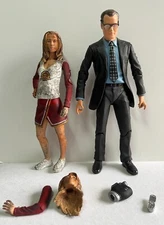 HEROES Figure Lot 2 CLAIRE (TRU Fire Rescue Variant) & NOAH BENNET HRG (2007)