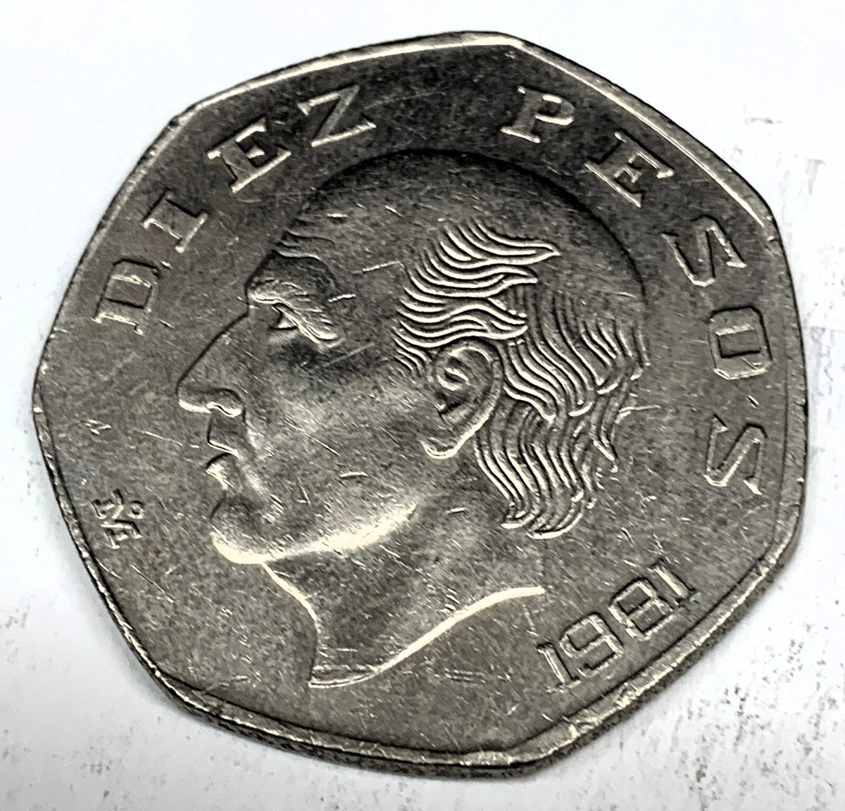 C9107 MEXICO COIN, TEN PESO 1981 | eBay