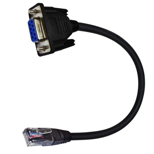 Consoles Cable 9pin DB9Female Serial RS232Port to RJ45Male Ethernet ConsoleCable - Afbeelding 5 van 10