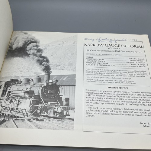 Imagen de calibre estrecho: Volumen I Río Grande Sur y D&RGW Motive Power De colección - Imagen 3 de 14