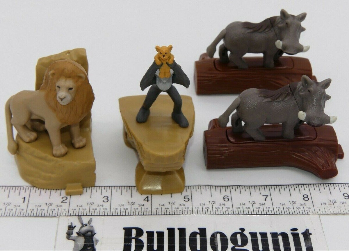 Lot Disney Lion King Mufasa Rafiki Pumbaa 2019 McDonalds