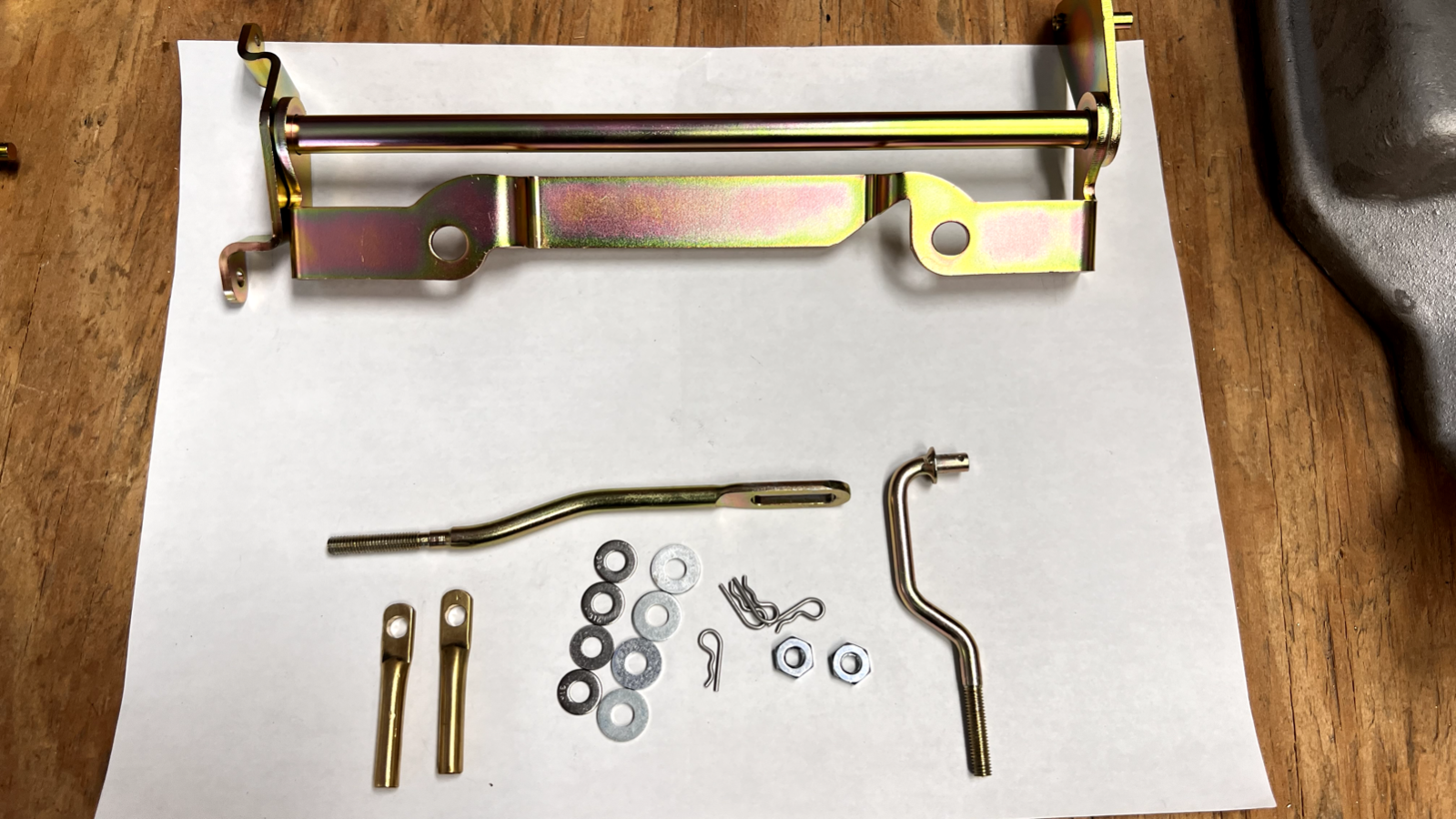 2x4 Inkages 2x4 Medium riser linkage for Ford FE 2x4 carb generic and new style ...