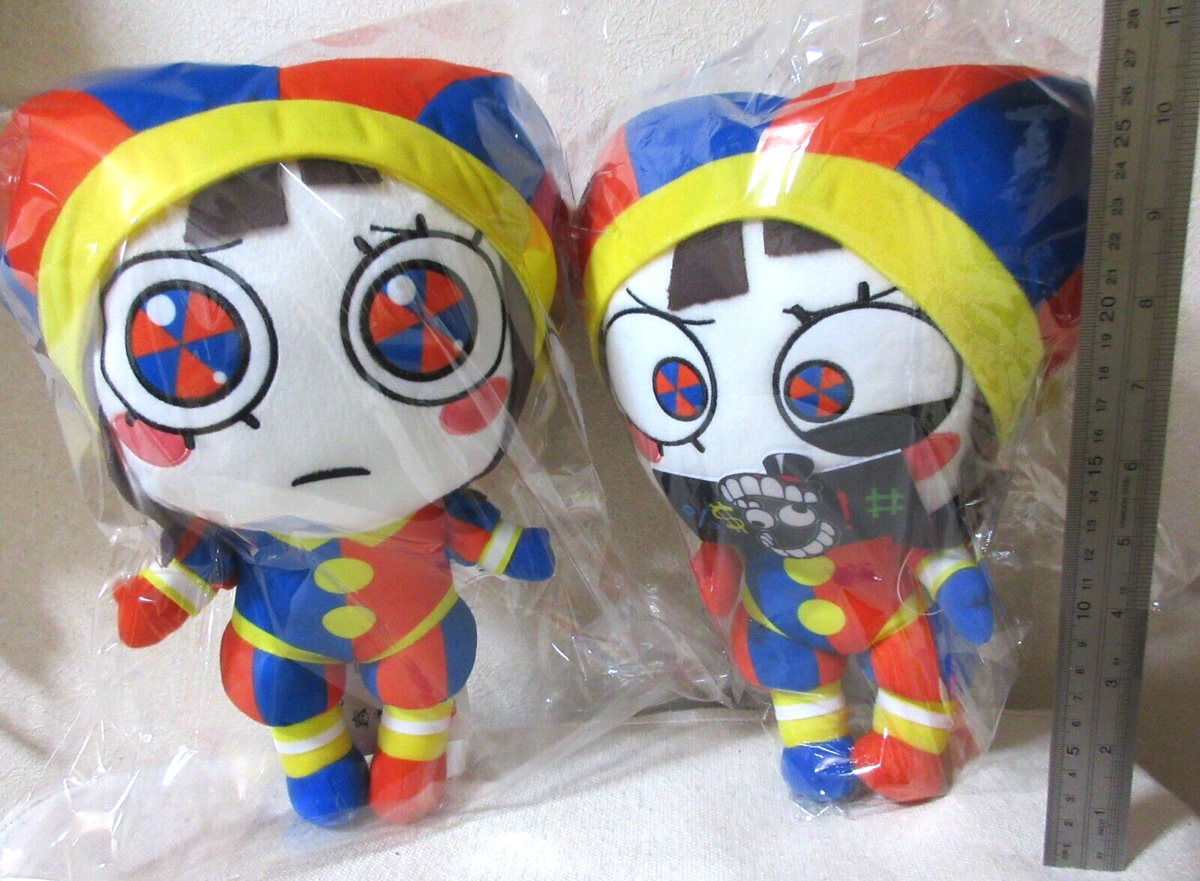 Amazing Digital Circus Pomni Plush Toy Doll XL 31cm Set of 2