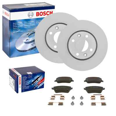 BOSCH BREMSSCHEIBEN 258mm + BELÄGE VORNE passend für MERCEDES CITAN W415
