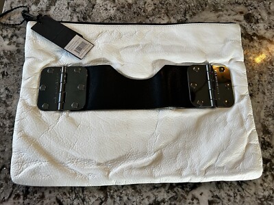 Hayden Harnett belt Hayden Harnett Washed Leather Belt Handled Clutch | PurseBlog main image 4