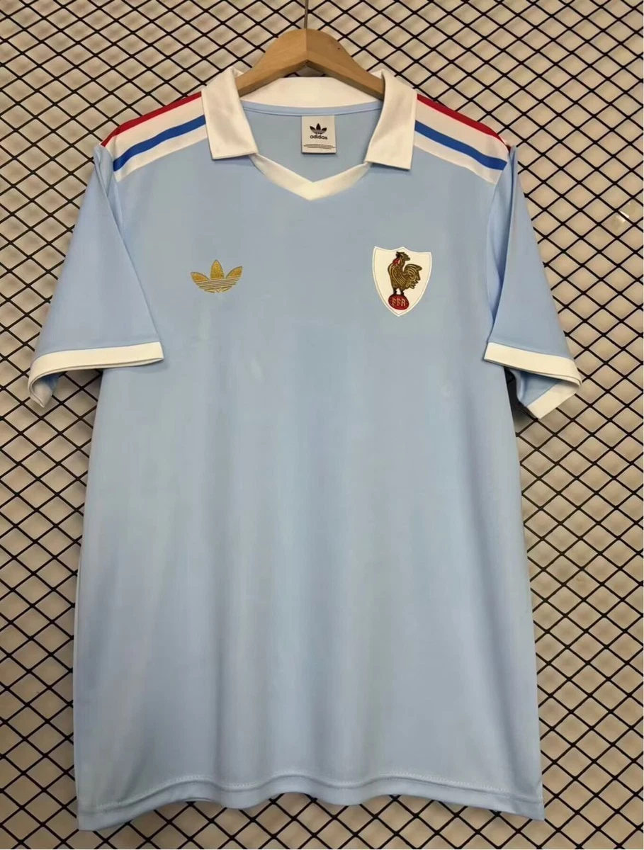 Maillot vintage 1996 - maillot domicile Equipe de France - #7 (XL