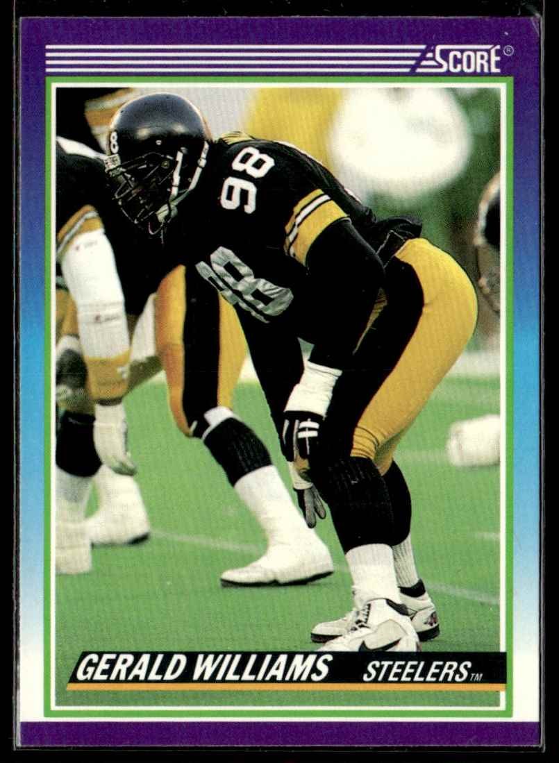 1990 SCORE GERALD WILLIAMS #517 RC PITTSBURGH STEELERS 3230