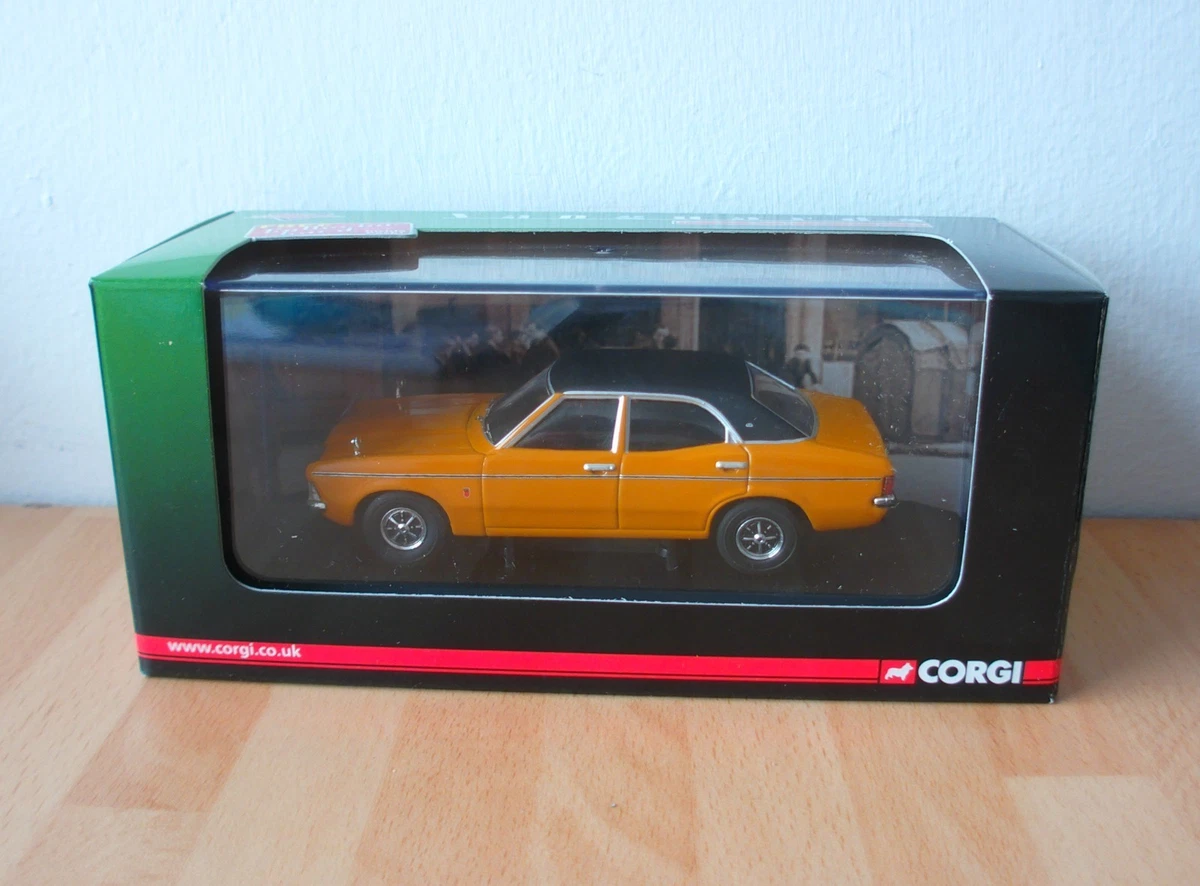 Vanguards 1/43 Ford Cortina Mk5 Ghia S Solar Gold Diecast
