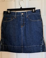 Levi's Vintage Red Tab SF CA Jean Skirt - Women Jr Size 7