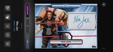 NIA JAX 2020 WWE TOPPS SLAM PLATINUM - 2020 SUPER RARE DIGITAL CARD!!!!!!!