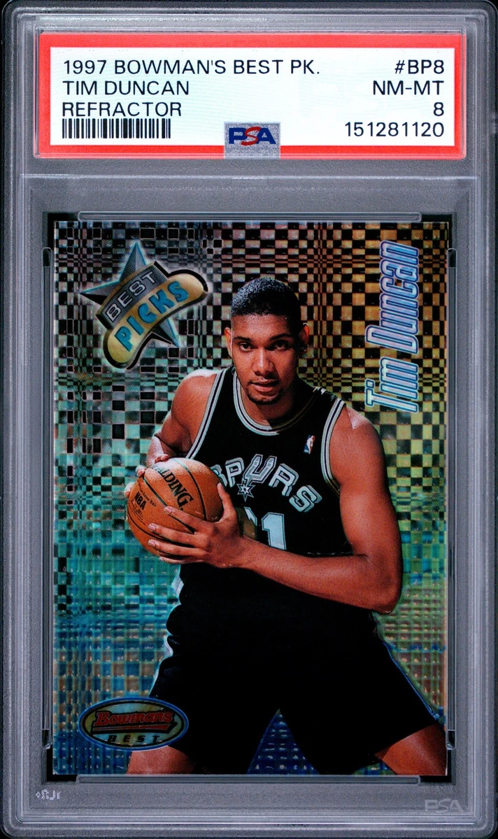 Topps Tim Duncan Basketball Rookie Sports Trading Cards for sale