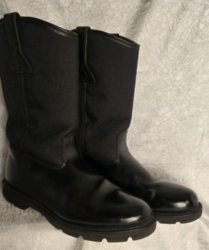 ROCKY Warden Wellington Public Service Boot Men's Size US Size 11 EW Black... - Picture 2 of 13