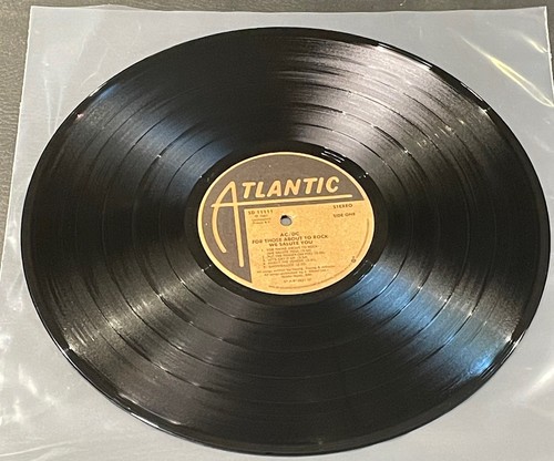 AC/DC, For Those About to Rock, We Salute You, 1981 LP, Atlantic SD11111 VG+/EX - Picture 4 of 5