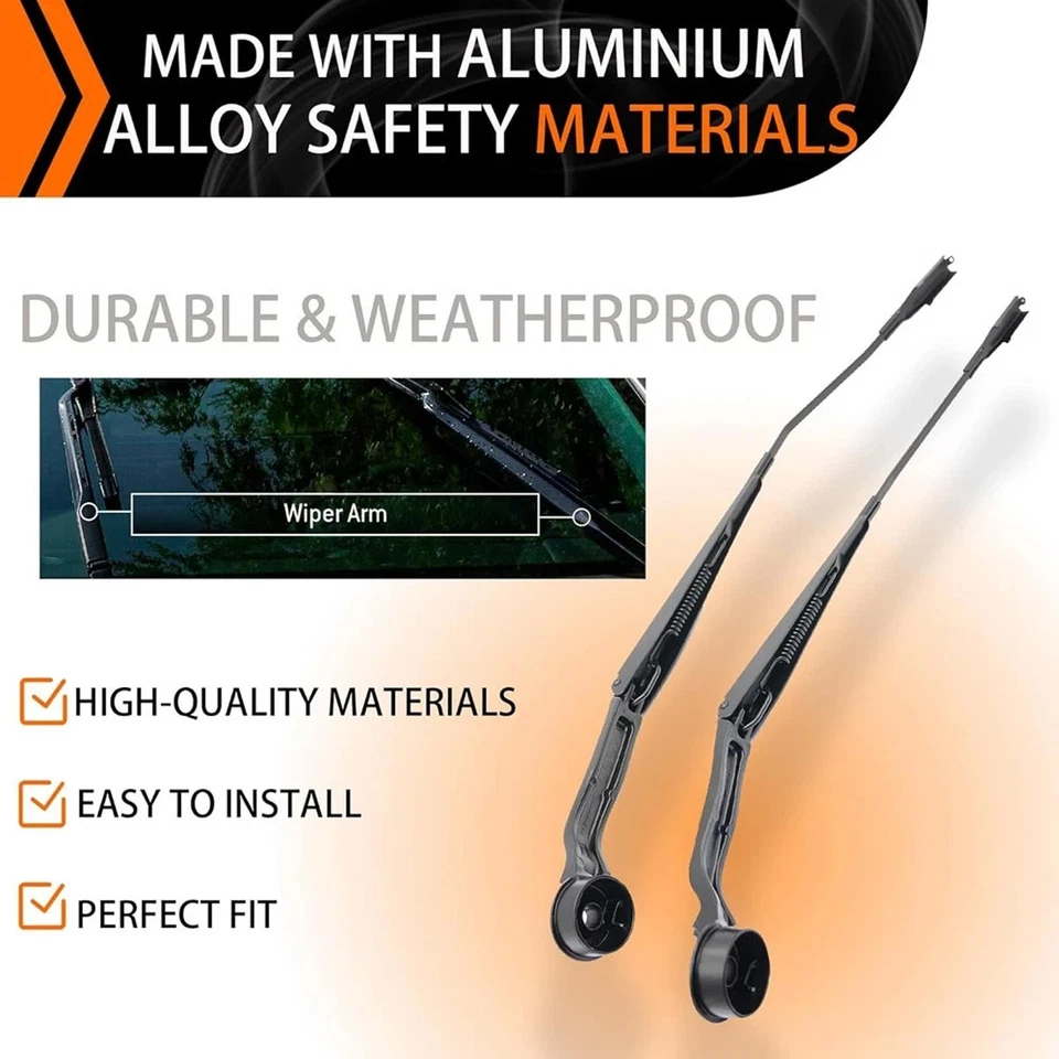 1Pair Front window Windshield WIPER ARMS Left & Right For Ford Escape 2013-2019 - Image 4 of 4