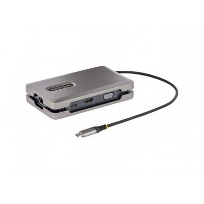 Startech DKM31C3HVCPD USB C MULTIPORT ADAPTER 100W PD 4K HDMI VGA MST MINI TRAVE