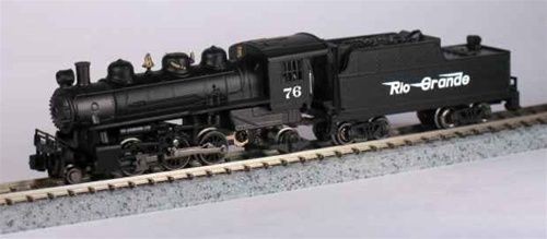 Bachmann 51589 N Denver & Rio Grande Western 2-6-2 Prairie Steam Loco & Tender | Condition: Used