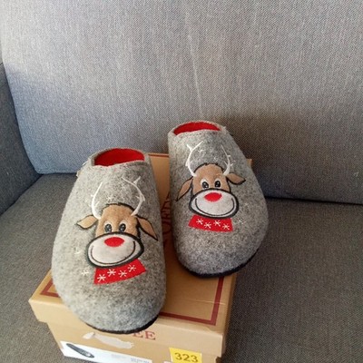 Pantoletten Clogs Tofee Damen Gr. 41  Neu Hausschuhe ökologischer Naturwollfilz 