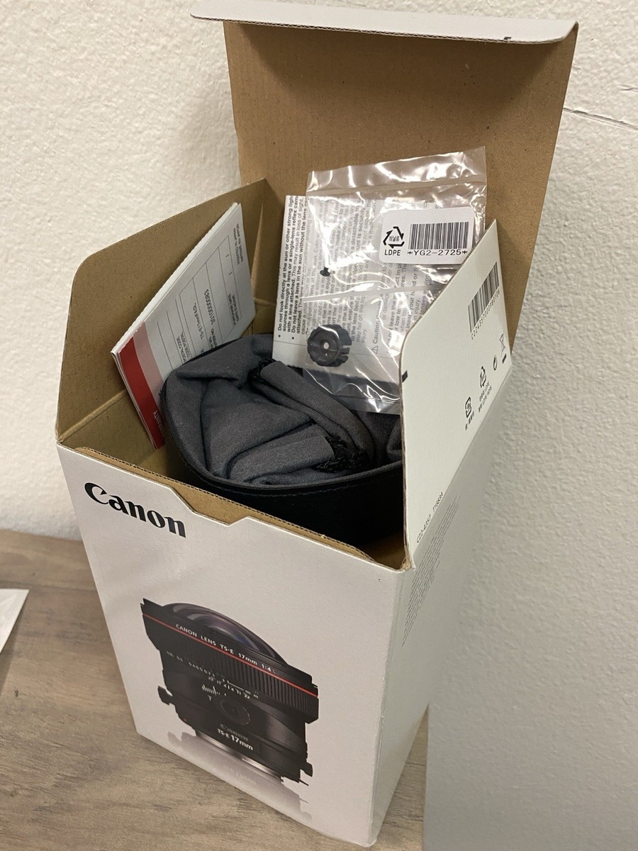 Canon TS-E 17mm F/4L Lens for sale online | eBay Canon TS-E 17mm F/4L Lens for sale online | eBay