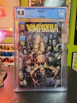 Vampirella Monthly #11 CGC 9.8 Harris Comics 10/98 Hell on Earth Part 2