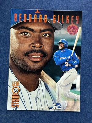 1996 Leaf Studio Bronze Proof #19 Bernard Gilkey Mets /2000