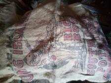 sac toile de jute ancien suffolk potatoes long island