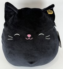 JACK THE BLACK CAT SQUISHMALLOWS 12 PLUSH /50...