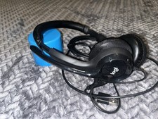 Logitech Logi USB Wired Headset Black with Volume Control and Microphone