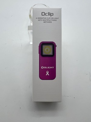 Olight Lampe, Oclip, pink,  Brustkrebsaktion 2024 
