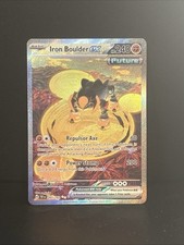Pokemon Temporal Forces Iron Boulder ex 207/162 NM Holofoil