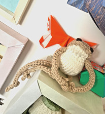 Knit Crochet Frog Amigurumi Crochet Stuffed Toy