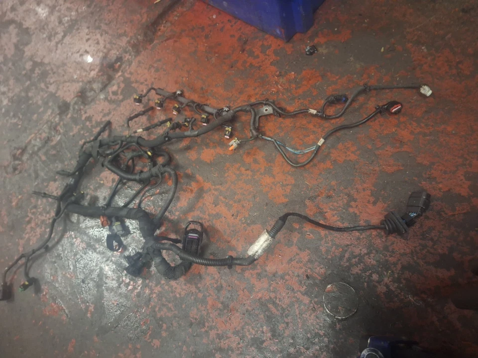 ALFA SPIDER/159/BRERA 2.4 JTDM 200BHP COMPLETE ENGINE WIRING LOOM MANUAL 05-13 - Image 2 of 3