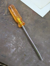 Vintage Vaco BD-146 "Bull Driver" 1/4" Slotted x 6in. Screwdriver Made in USA 