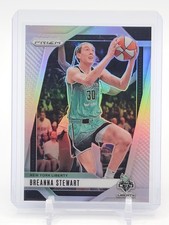 BREANNA STEWART 2024-25 PANINI PRIZM WNBA SILVER #99 NY LIBERTY Q5908