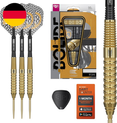 Target Darts Bolide Envy 90% Tungsten Swiss Point Steel Tip Dart Set (Barrel 01/