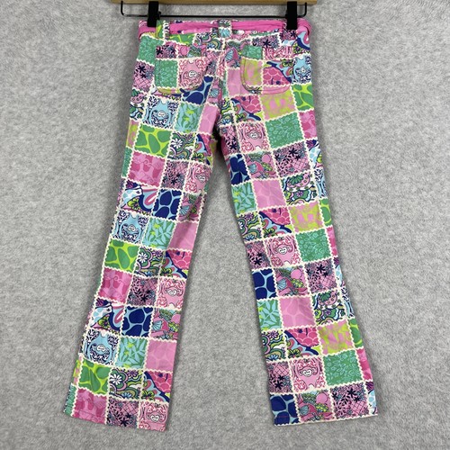 Lilly Pulitzer patchwork kids pants - Picture 2 of 11