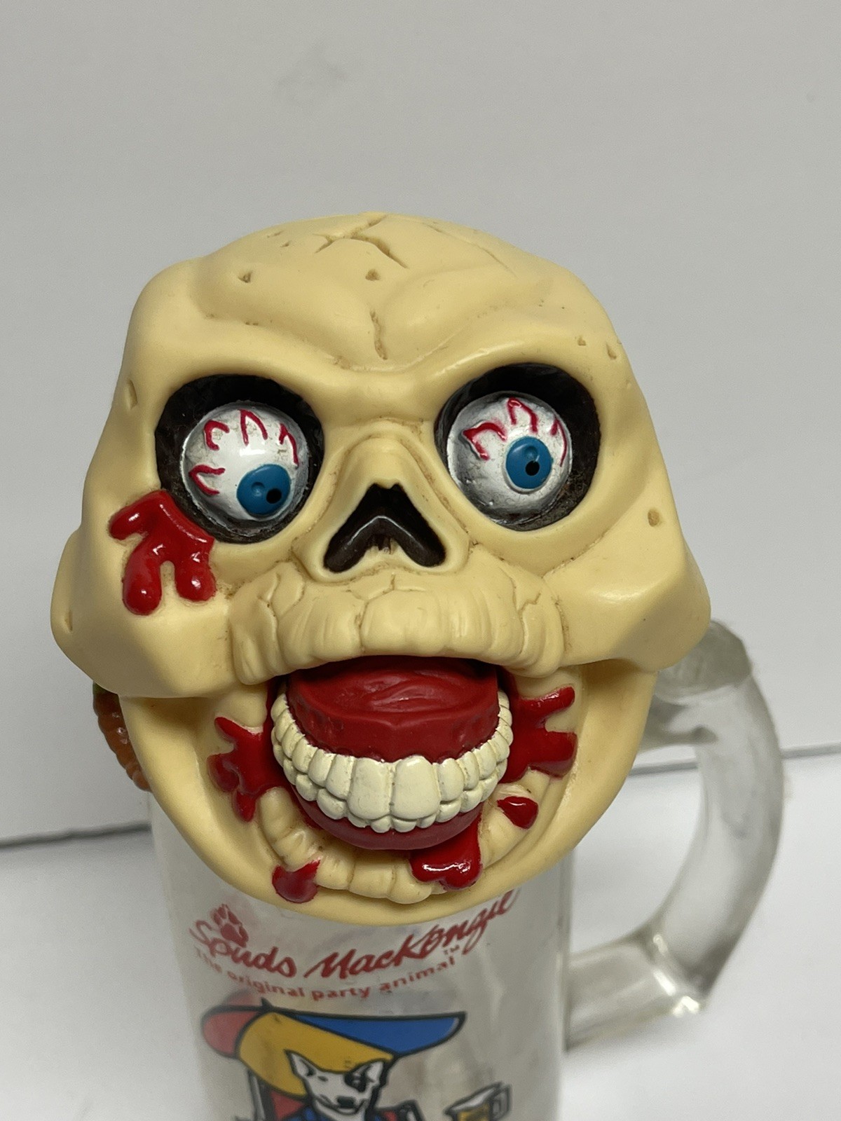 BLURP BALLS BONEY TOSSTEETH Madballs Skull Teeth Complete ERTL 1991 Vintage