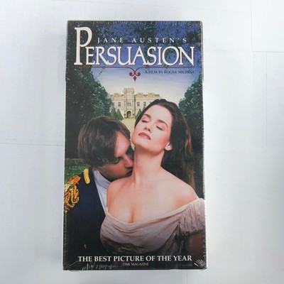 Jane Austen's Persuasion VHS 1995 Romance Drama Sony Pictures Classics NTSC