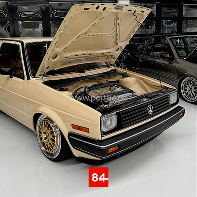 VW Golf 2 Typ 19E Jetta US Westmoreland Chromkeder Leiste Stoßstange Chrom Keder