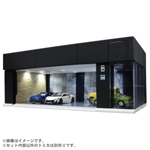 Takara Tomy Tomica Premium Tomica GARAGE PREMIUM BLACK Edition From Japan - image 3 of 4