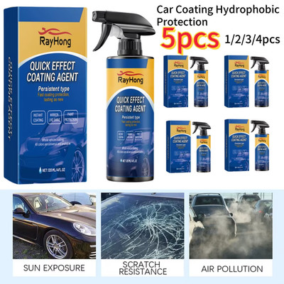 Car Coating Spray Quick Effect Coating Agent Scratch Wax Polish Liquid