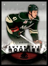 2010-11 SP Game Used Justin Falk Rookie 556/699 Minnesota Wild #162