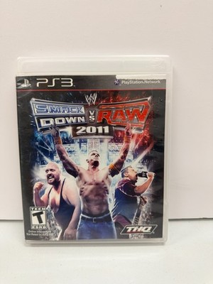 Smack Down Vs Raw 2011 PS3 Game and Case/Artwork Tested No Manual