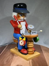 Steinbach The Clockmaker Musical Nutcracker  13"  Germany S691