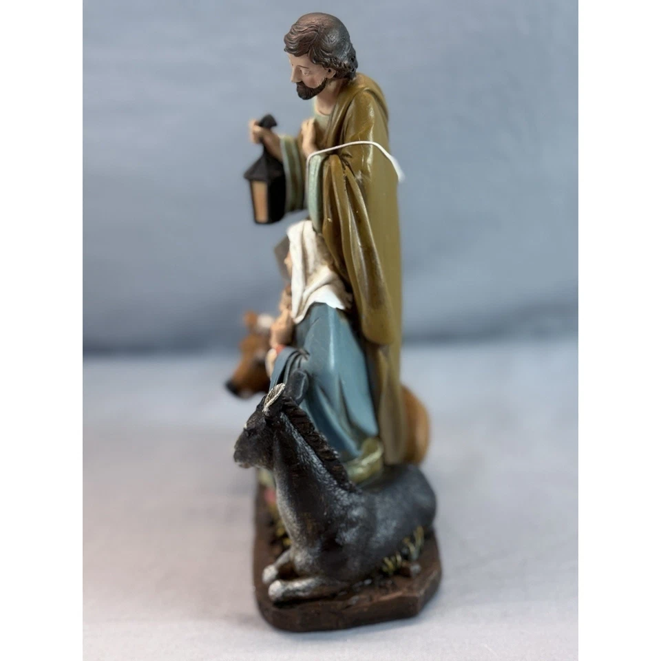 Figura Sagrada Familia Joseph Studio 7,5 pulgadas con animal Foto 4 de 4