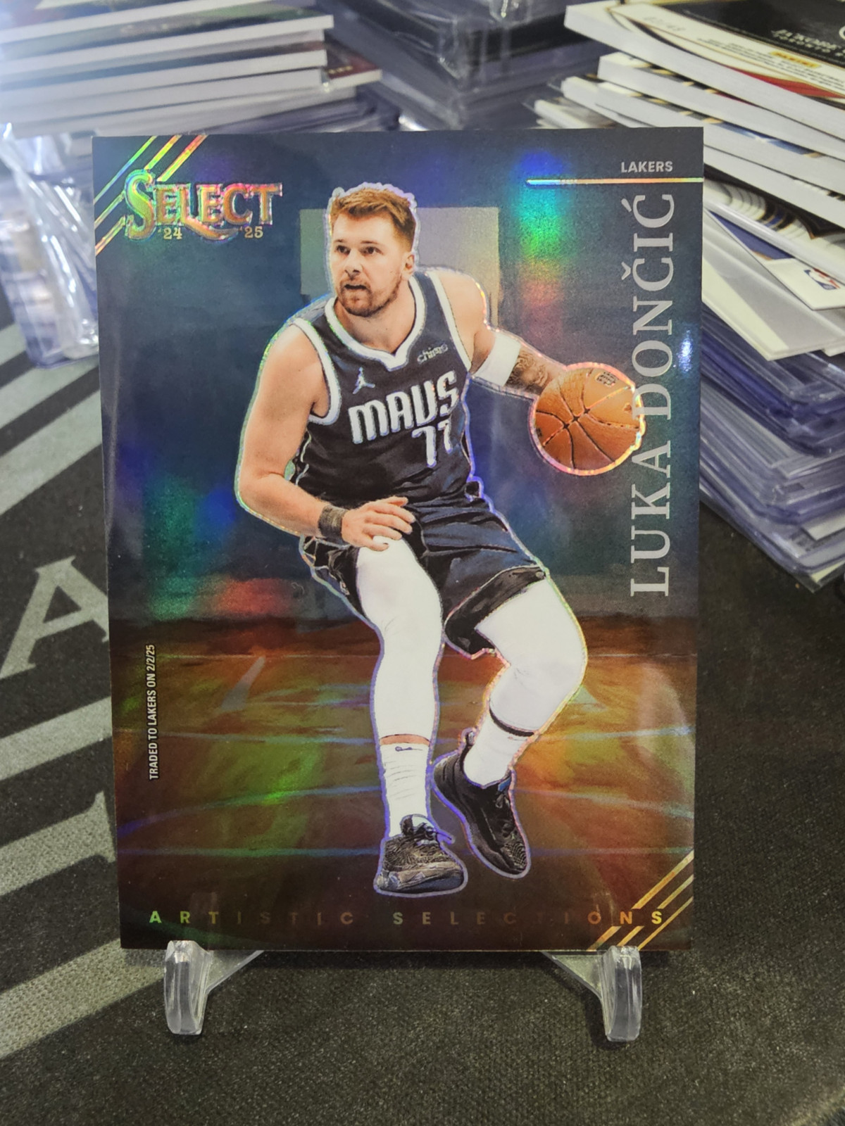 2024-25 Panini Select Luka Doncic Artistic Selections #8 Case Hit!