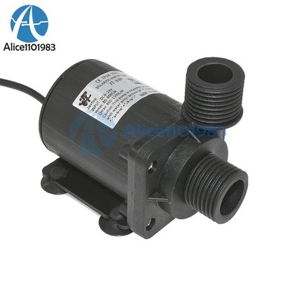 DC 12V 24V Hot Water Circulation Pump   Water Pump Brushless Motor 800L/H #lk
