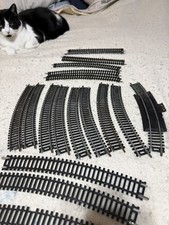1975 VINTAGE Tyco  Electric Train Set HO Scale Locomotive Track Cars Accessories